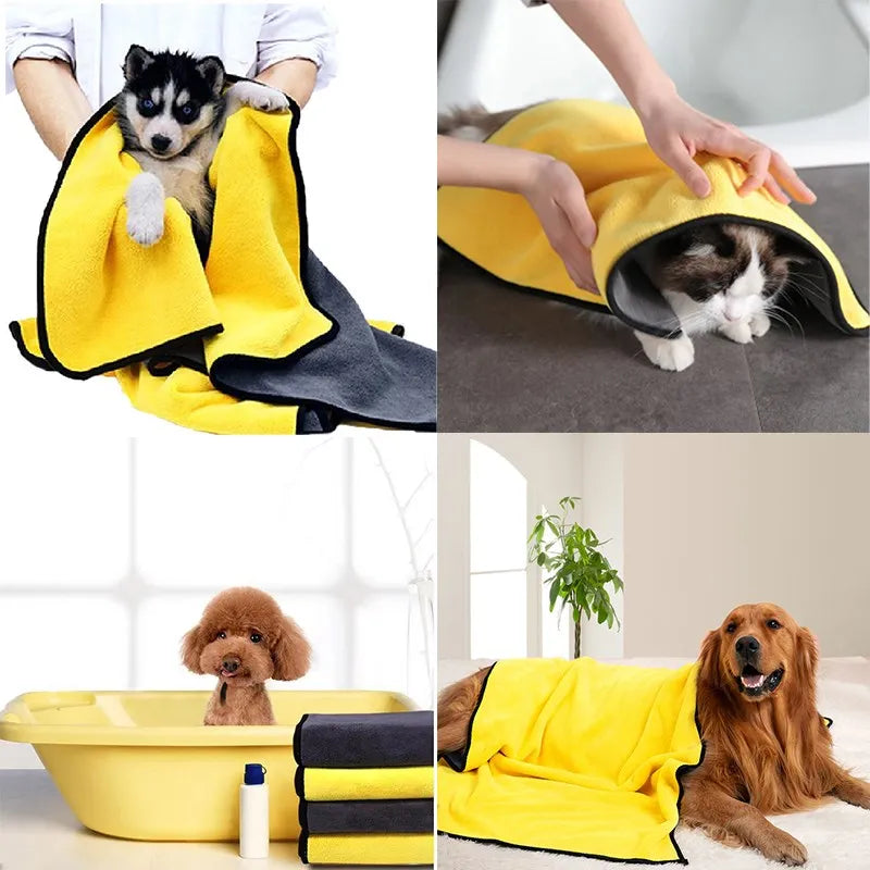 Quick Drying Absorbent Dog And Cat Towels