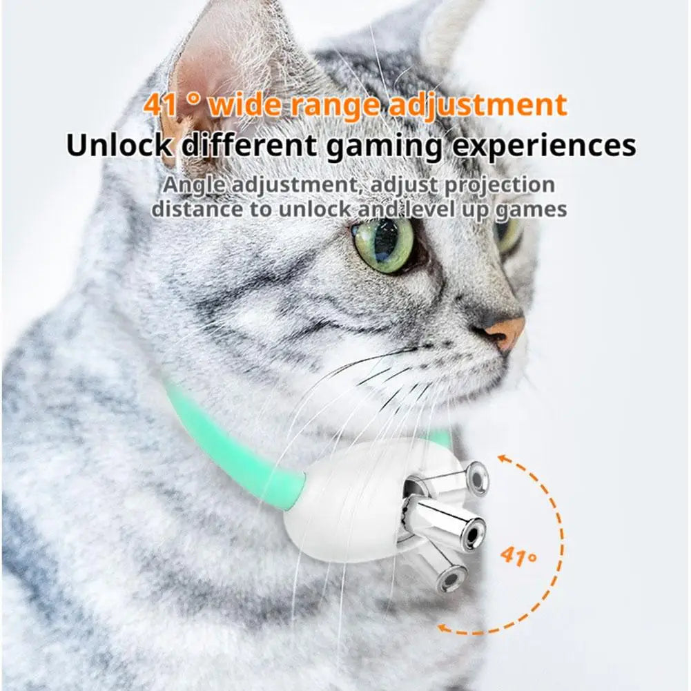 Laser Light Cat Collar Interactive Toy