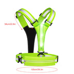 Running Light Vest Reflective Gear With Belt Bag