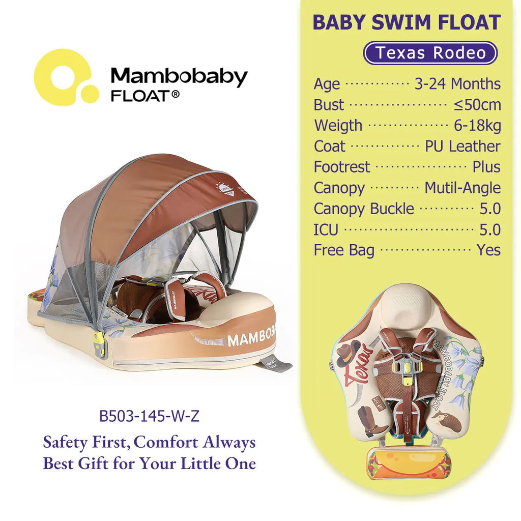 Float Infant With Parasol Beach Toys