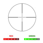 Rifle Scope, Illuminated, Optical, With Mounts