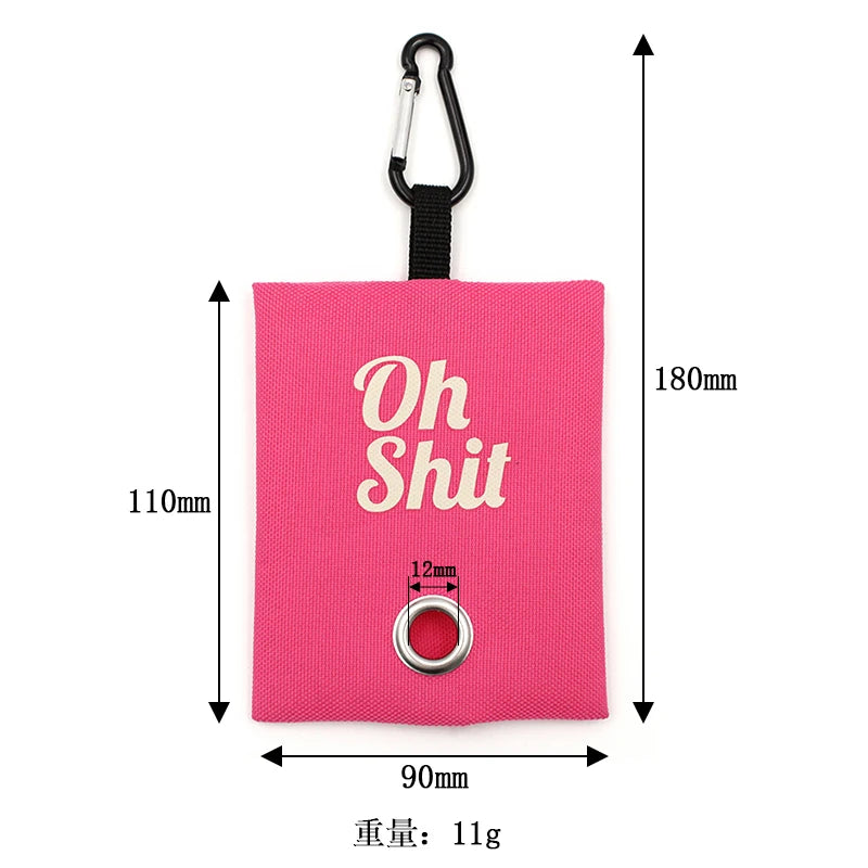 Canvas Poop Bag Dispenser Portable