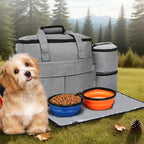Large Capacity Dog and Cat Food Backpack Travel