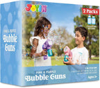 2 Bubble Guns with Refill Solution