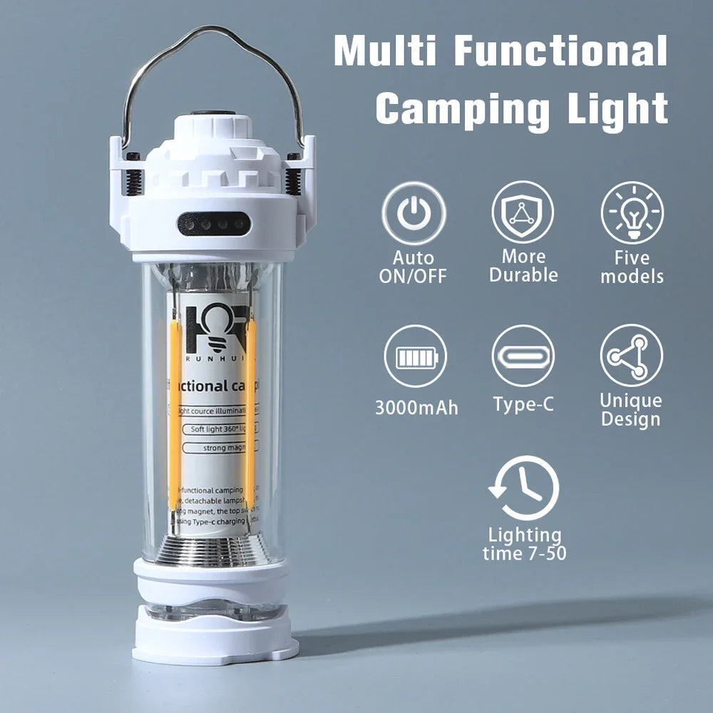 Camping Portable Retro Lantern Decoration