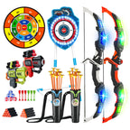 Night-Light Bow Arrow Guns Toy For Kids