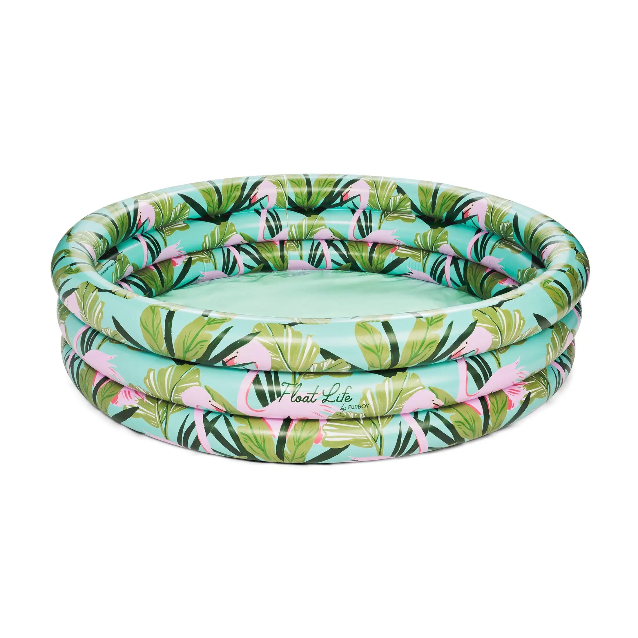 Inflatable Round Three-Ring Pool
 For Children Aged 6-12 Yrs.