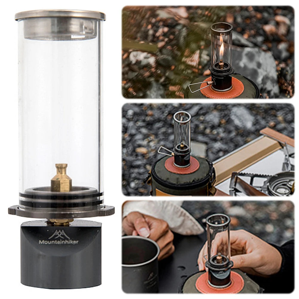 Butane Gas Lantern Multi-Function Windproof Candlelight