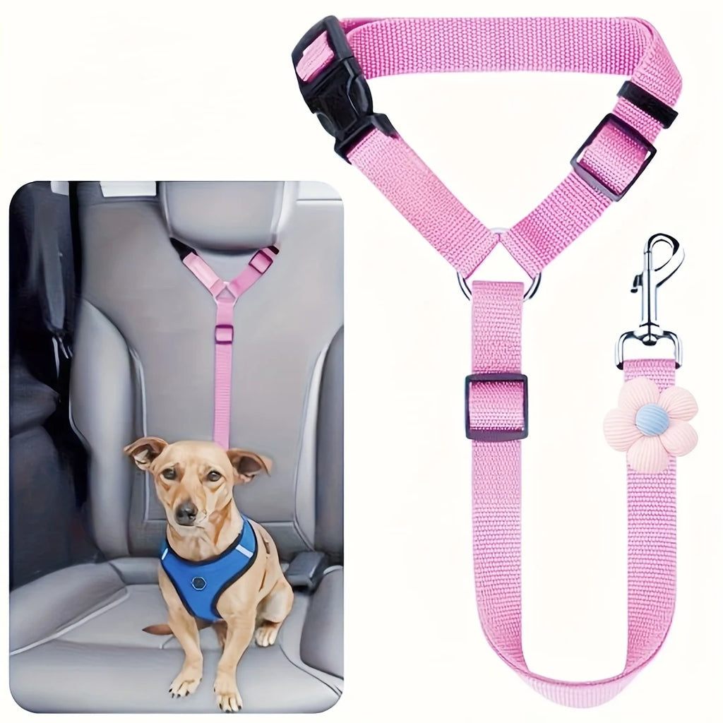 Dog Seat Belt for Vehicle  Safety Leash