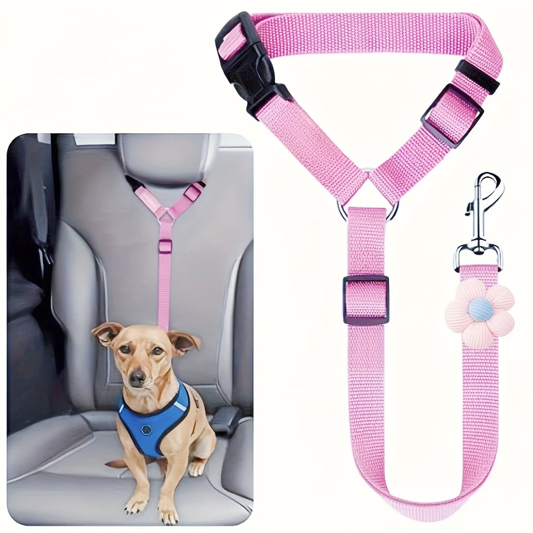Dog Seat Belt for Vehicle  Safety Leash
