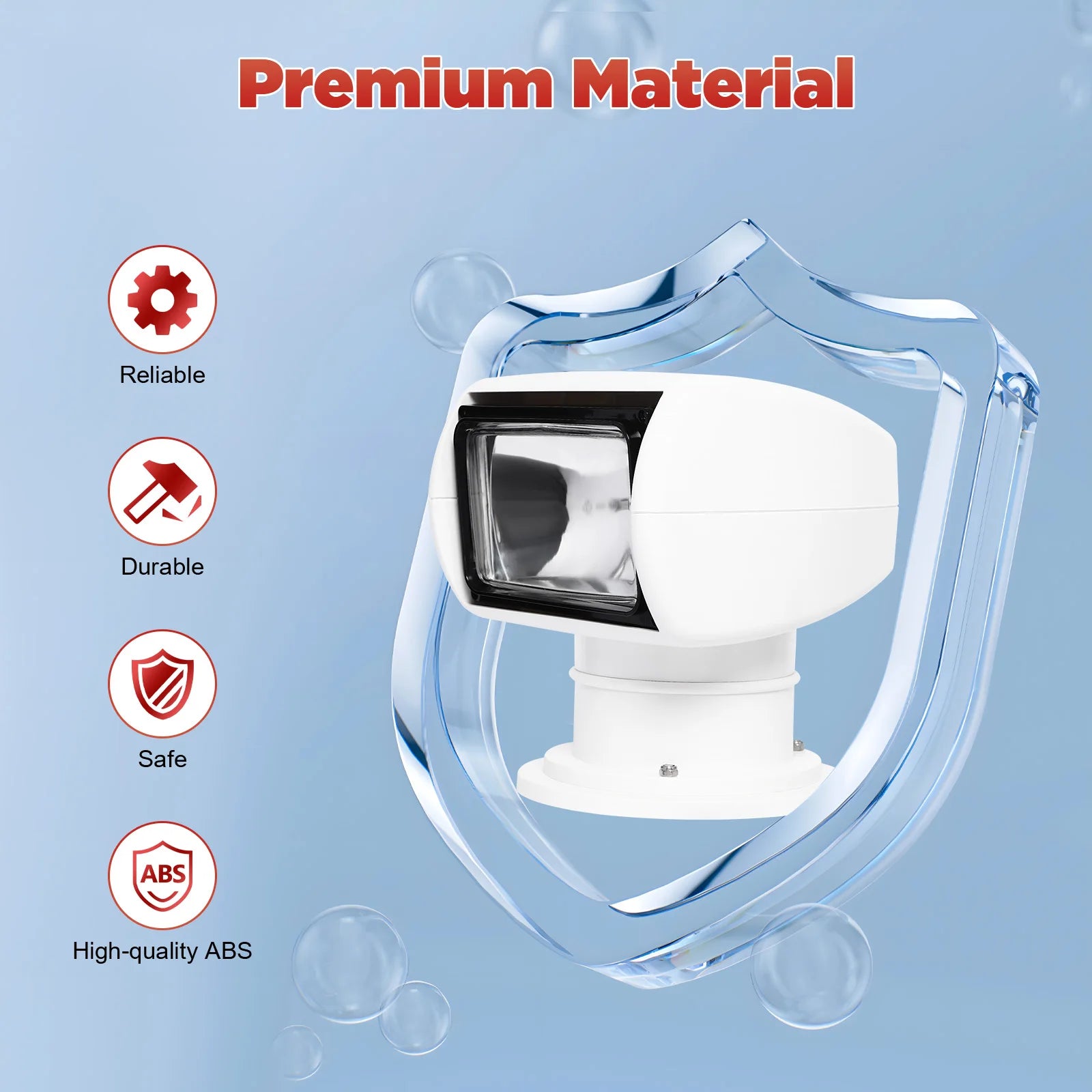 Search Light, Boat, Remote Control, 12VDC