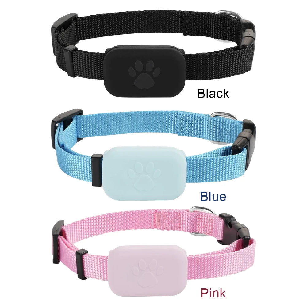 Pet GPS Tracker with Adjustable Collar Smart for Dogs & Cats