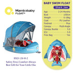 Float Infant With Parasol Beach Toys