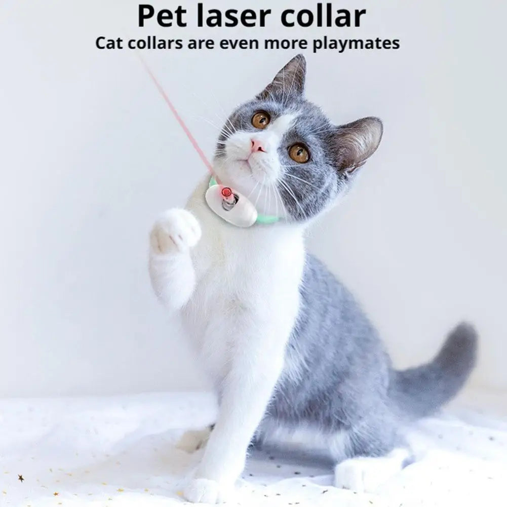 Laser Light Cat Collar Interactive Toy
