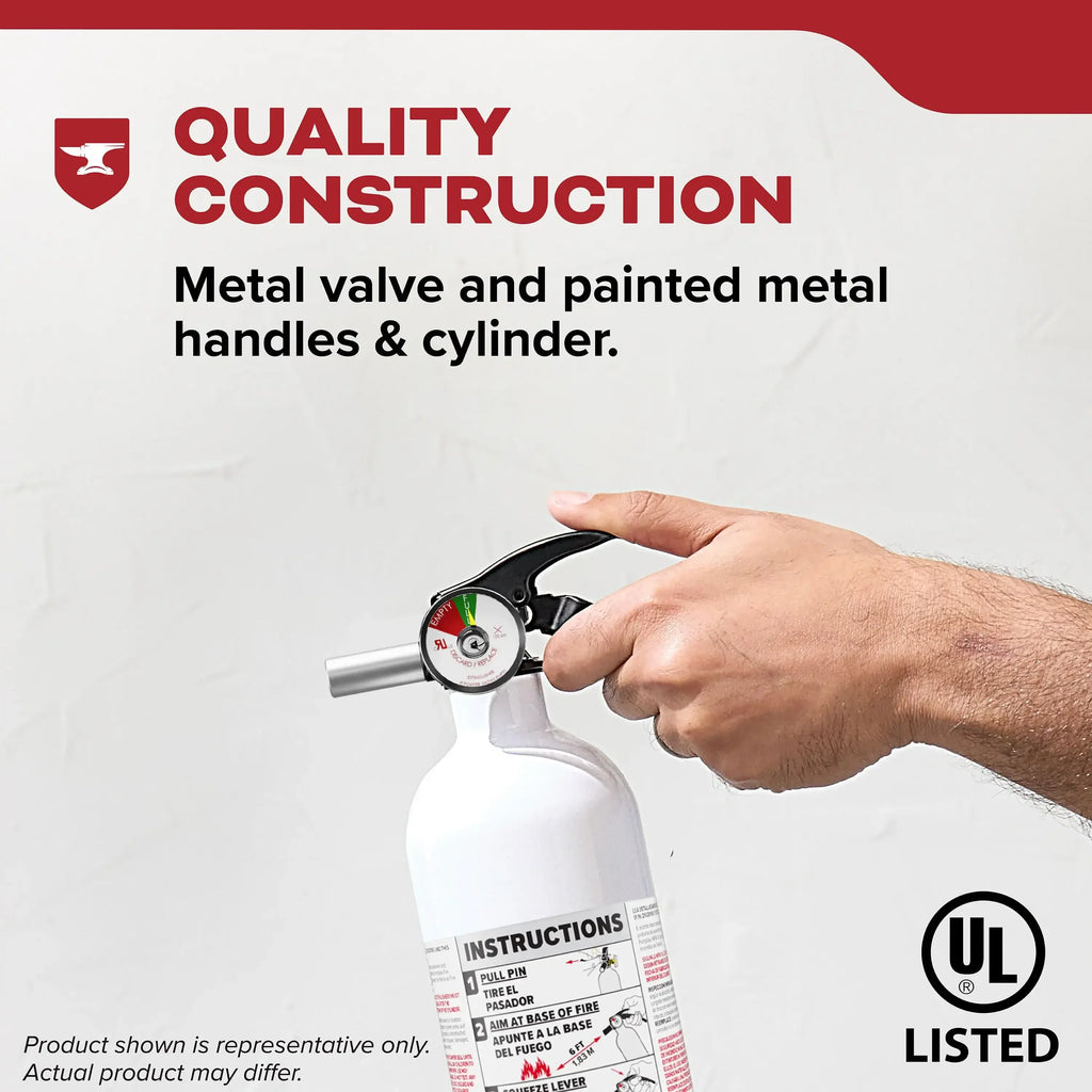 Fire Extinguisher for Vehicles, Cars, Single Use 5BC,