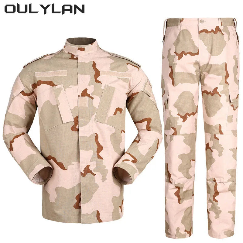 Combat Uniform Tactical Coat Pant Fishing Hunting