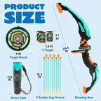 Kids Bow and Arrow Set LED Light Up Archery Toy