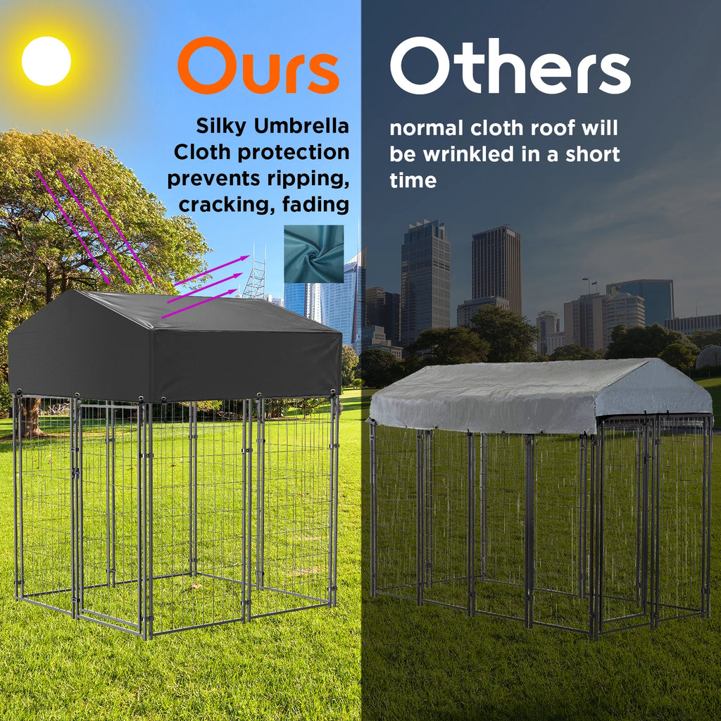 Outdoor Pet Kennel, Oversize Dog Cage,