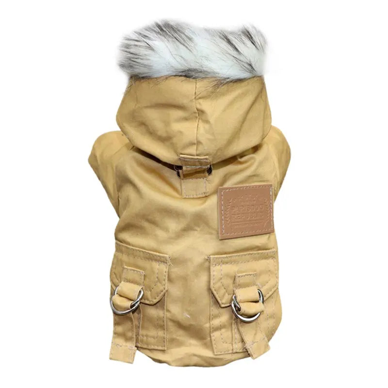 Coat Warm Hooded Jacket For Small Medium Dogs