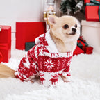 Christmas Pet Pajamas for Small Medium Dogs Cats