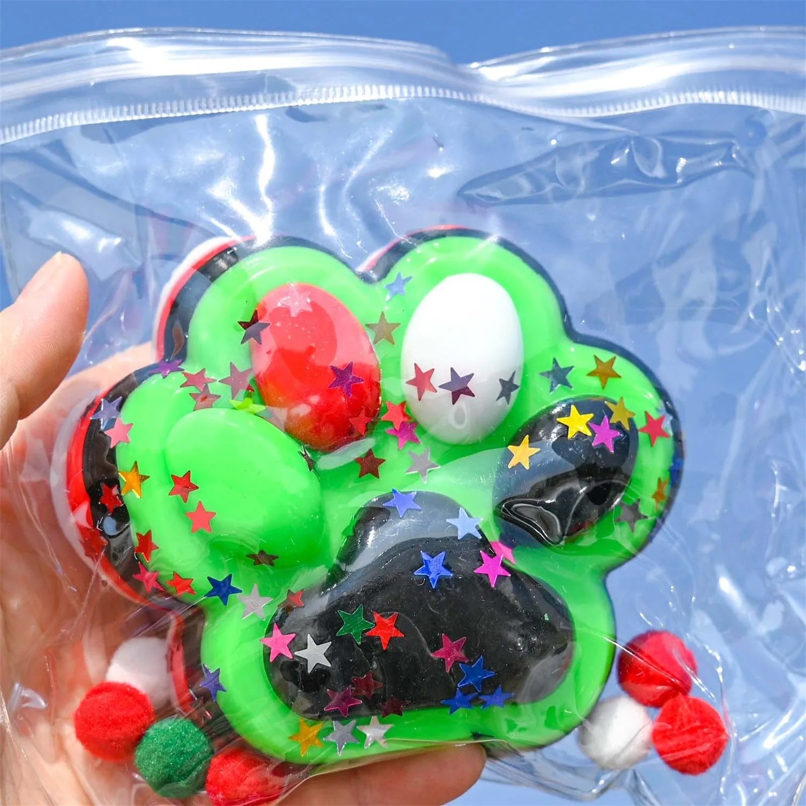 Children Mini Cat Claw Squishy Fidget Toys