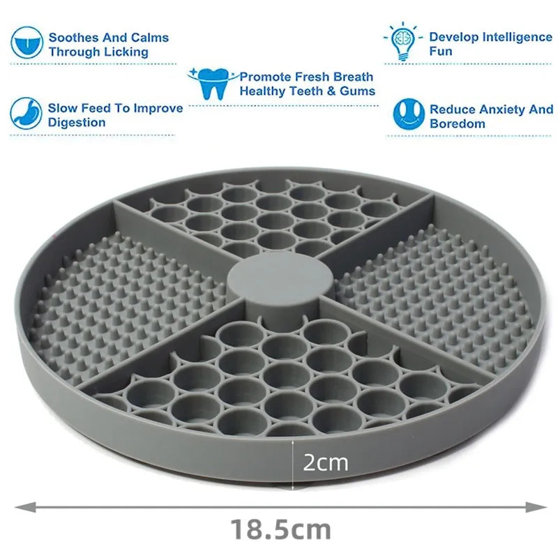 Silicone Licking Mat Slow Feeder