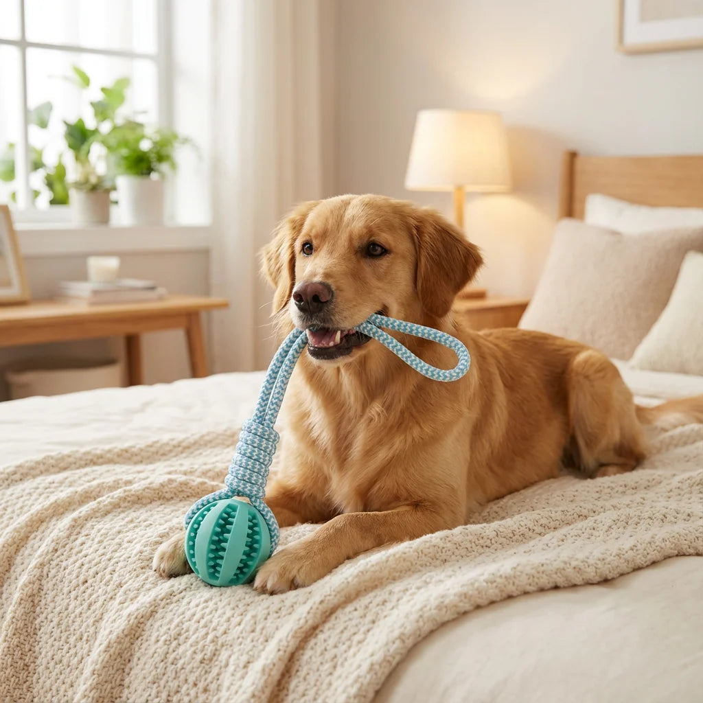 Dog Chew Ball, Treat Dispenser