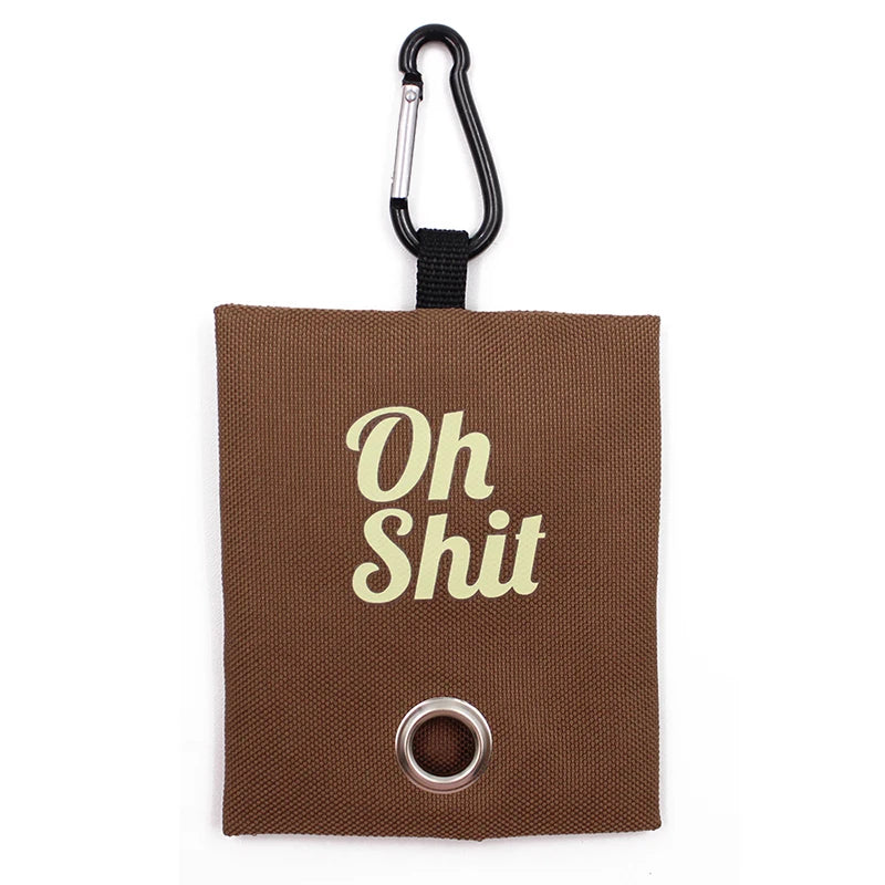Canvas Poop Bag Dispenser Portable