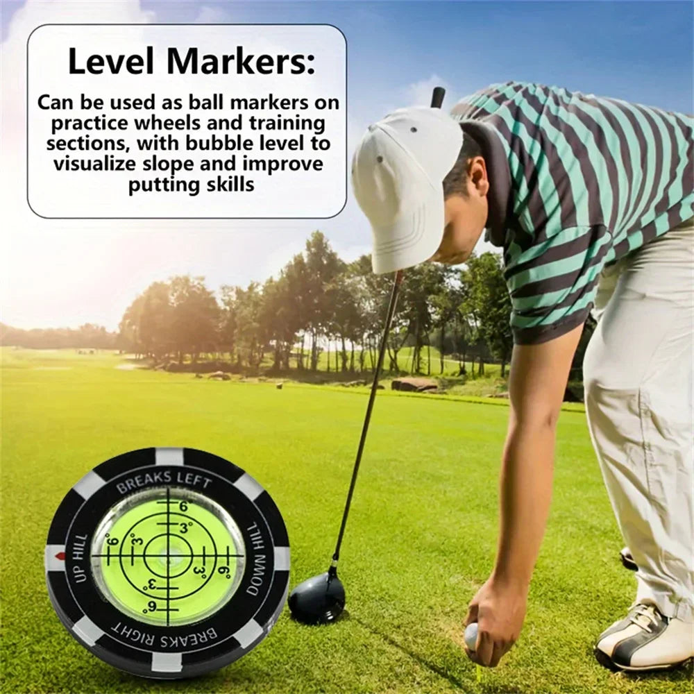 Round Green Reader Golfing Putting Aid Golf Slope