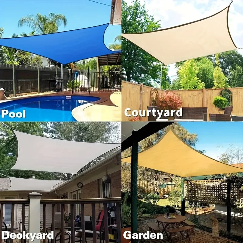Porous Sunshade Net for Sun Protection during Outdoor Activities