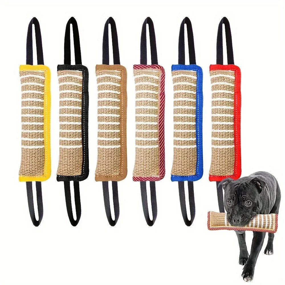 1pc Durable Jute Dog Chew Toy - Bite-Resistant