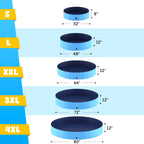 Portable, Foldable,  Anti-Slip, Collapsible   Dog/Cat Pool,
