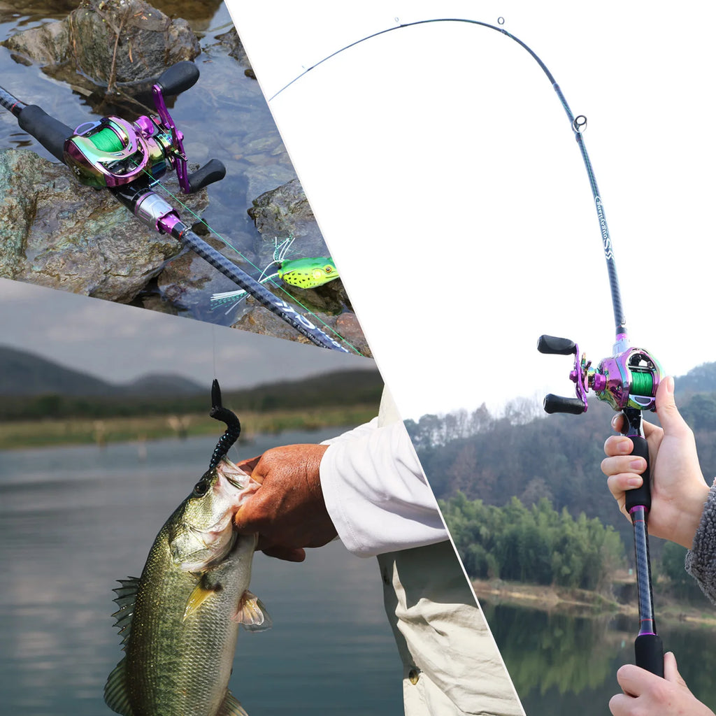 Telescopic Fishing Rod  Fast Action for Long Cast