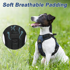 Dog Harness Adjustable Reflective Vest Easy Control