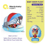 Float Infant With Parasol Beach Toys