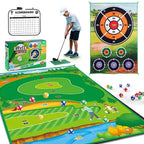 Golf Play Chipping Game 2-in-1 Training Mat