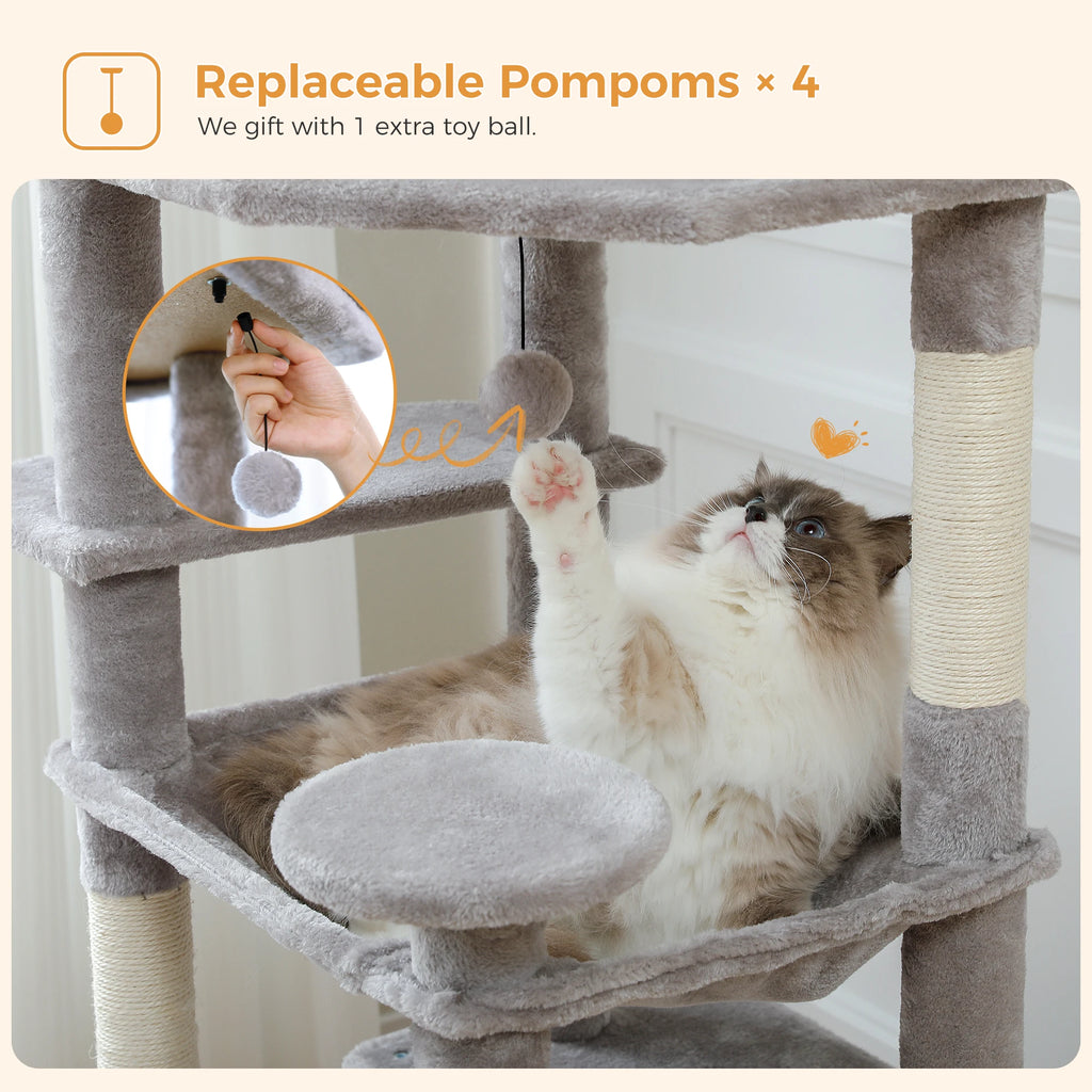 Large Cat Tree And Tower With Scratching Posts