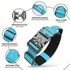 Adjustable Tactical Dog Collar with Handle