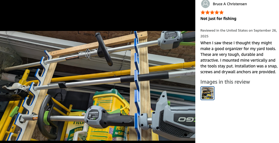 Premium Fishing Rod Racks