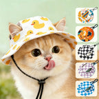 Summer Cat Dog Sunscreen Hat