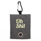Canvas Poop Bag Dispenser Portable