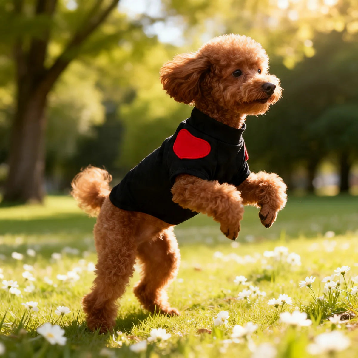 Pet Dog Cat Medium Heart-shaped Sweatshirt
