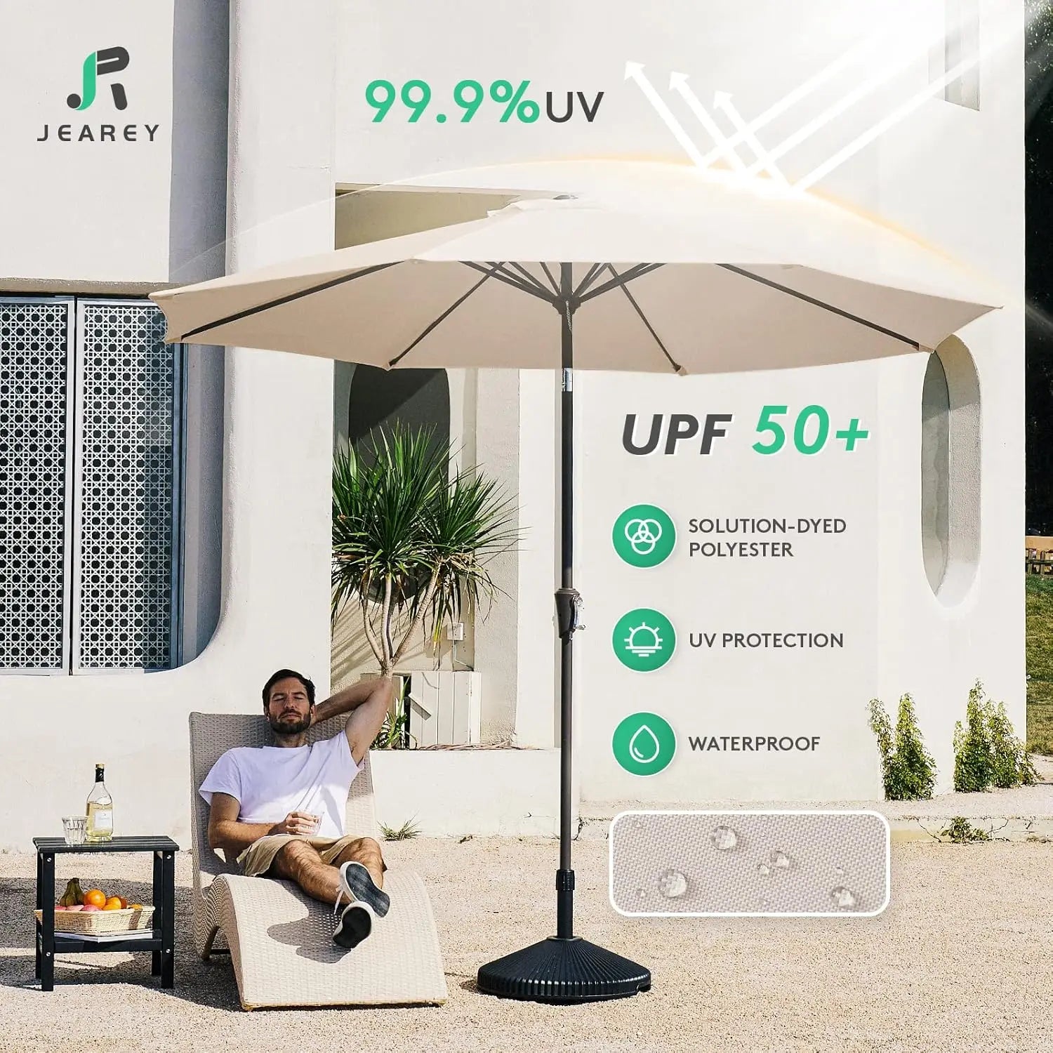 9FT Outdoor Patio Umbrella