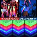 110pcs LED Foam Glow Sticks Glow Party Supply