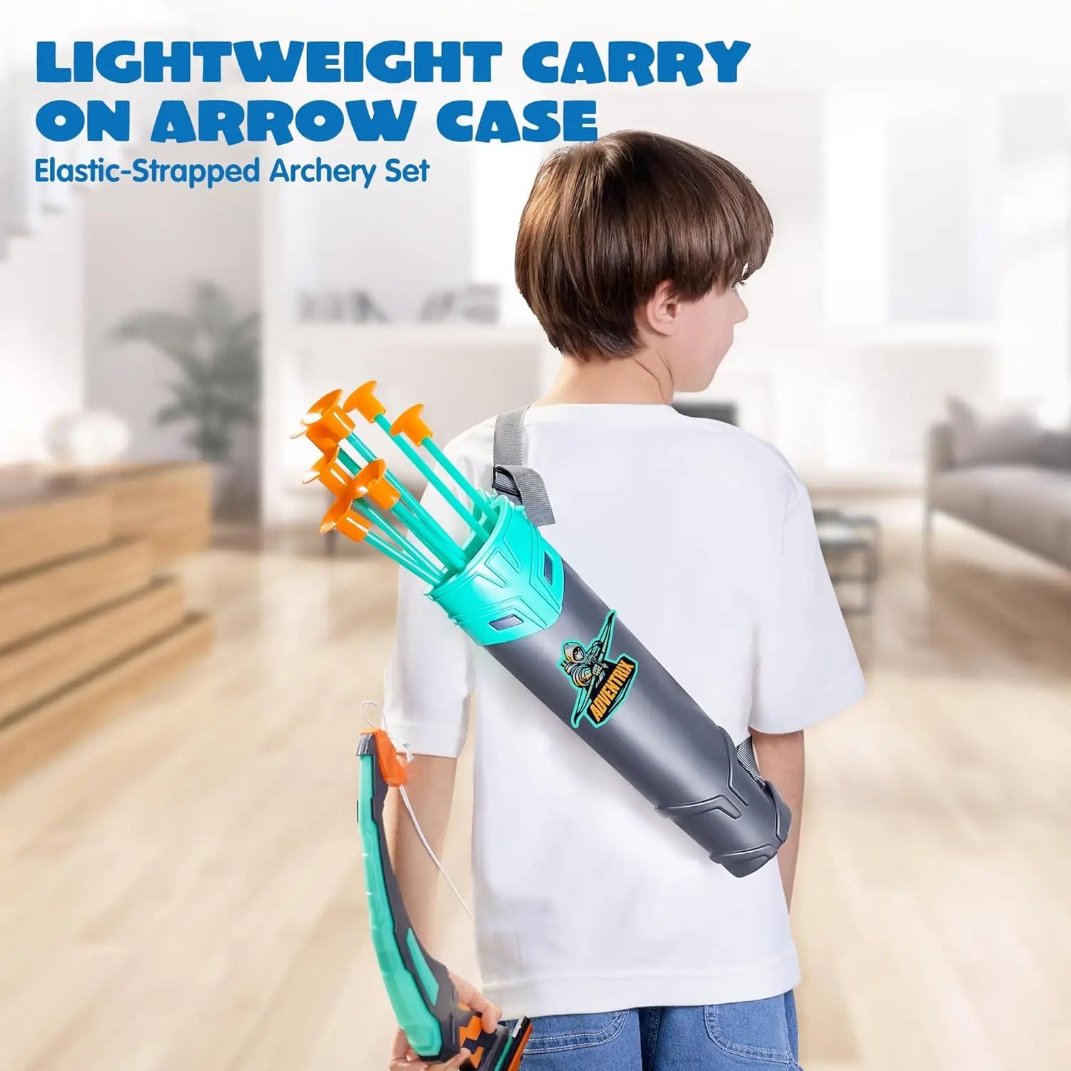 Kids Bow and Arrow Set LED Light Up Archery Toy