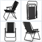 Heavy Duty Folding  Chair 

Portable Camping Lawn Chairs for Picnic TravelBeach
