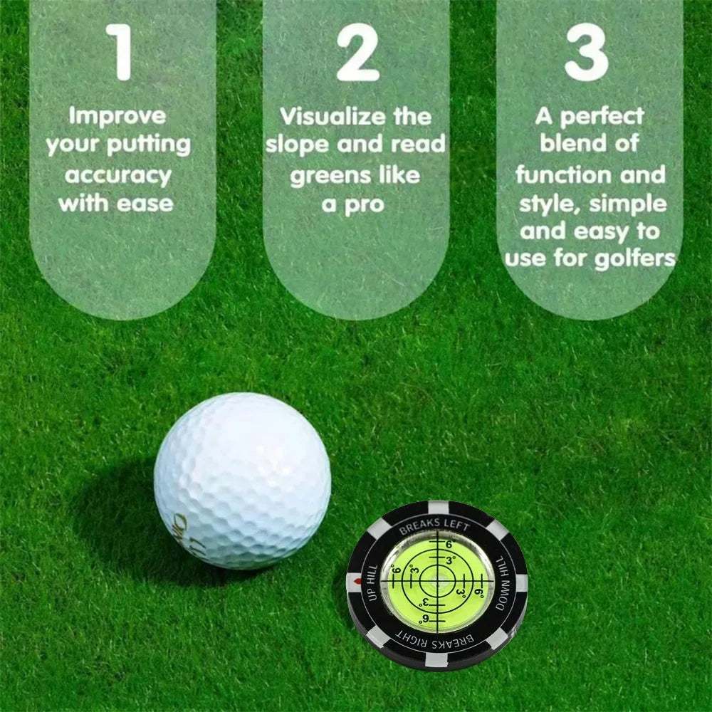 Round Green Reader Golfing Putting Aid Golf Slope