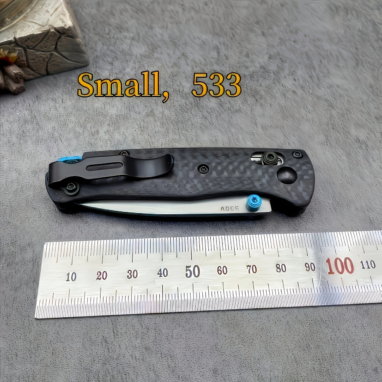 Folding Knife with Shaft Lock - High Hardness Blade