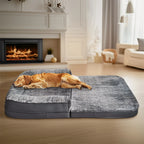Human-Size Calming Dog Bed Foldable Orthopedic