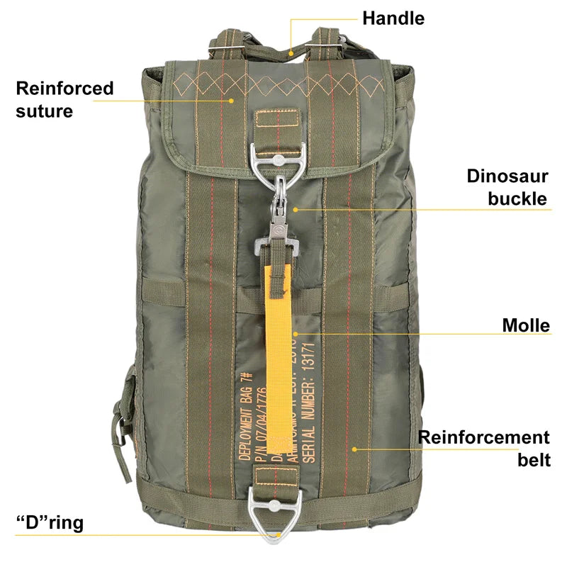 All-Purpose Backpack Carryall Lightweight Parachute Bag